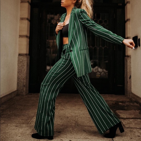 h&m pant suit